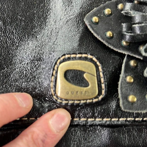 Guess Black Handbag - Picture 4 of 6